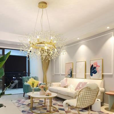 China Unique Design/High Quality New Design Modern Ceiling Pendant Lighting Luxury Crystal Hanging Lamp Home Kitchen Hotel Dining Room Chandelier Light en venta