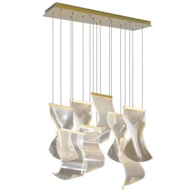 중국 Unique Design/High Quality DICKPO OEM ODM Modern Design Customized Decoration Dining Room Indoor Projects Chandeliers Pendant LED Light 판매용