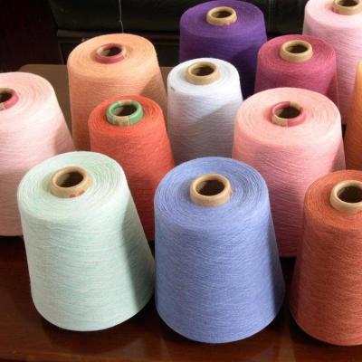 China Low price high tenacity high quality high quality core spun yarn 51%viscose, 23%nylon, 26%ppt 28/2s for sweater for sale