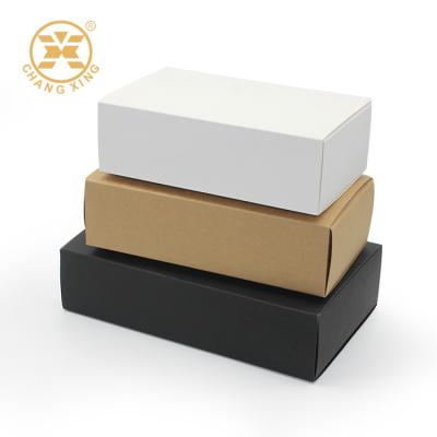 China Recyclable Factory Drawer Paper Cheap Underwear Packaging Black / White Small Boxes For Packiging Clothes for sale