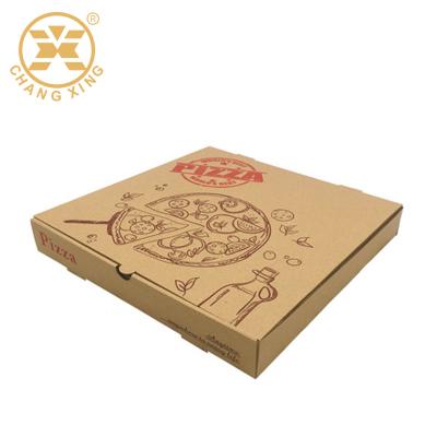 China High Quality Thickened Board Recyclable Logo Printed Cheap Price 10/12 Inch White Pizza Cardboard Box For Sale for sale