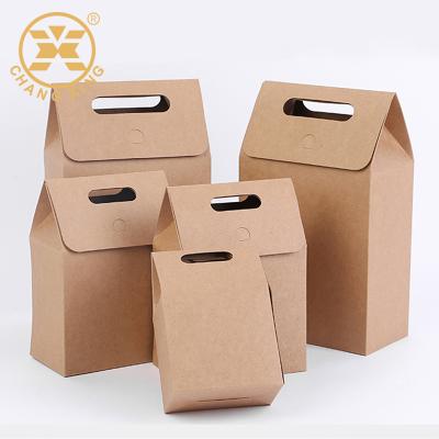 China New Design Recyclable Modern Mothers Day Paper Cardboard Foldable Cosmetic Gift Packaging Box With Handle for sale