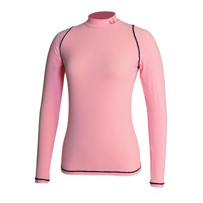 China Breathable Sun Protection Sun Proof Clothing Women Long Sleeve Shirts Solid Sportswear for sale