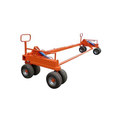 China Durable Artificial Turf Field Construction Good Quality Roller Transport Carrier Machine For Artificial Grass for sale