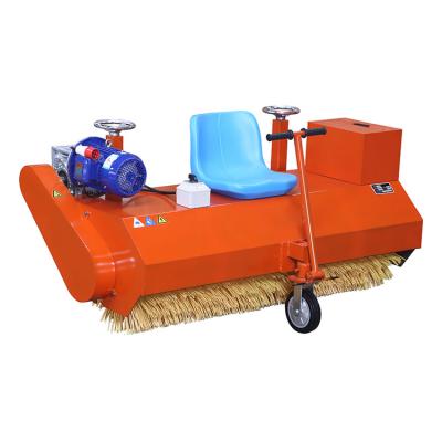 China Artificial turf field filling and maintenance work high efficiency drive type lawn combing machine for artificial turf field for sale