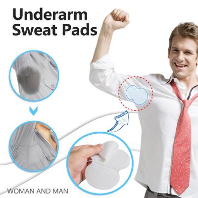 China Nonwoven Fabric Disposable Armpit Sweat Pads Non Visible Disposable PREMIUM Absorbent Armpit Stain Absorbent Dress Armpit Sweat Pads for sale