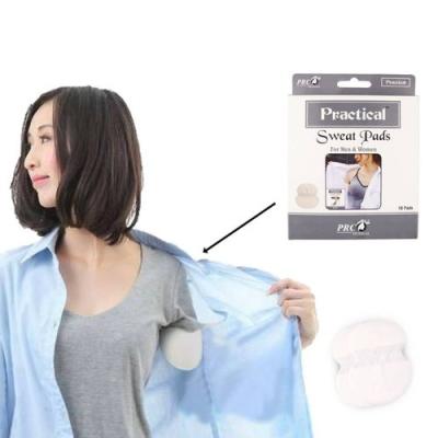 China Disposable Non-Woven Fabric Non-Visible Anti-stain PREMIUM Absorbent Armpit Pads DIY Sweaty Armpit Pads for sale