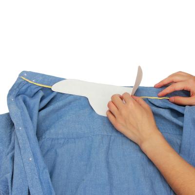 China Non Woven Fabric Disposable Collar Protector Sweat Pads for sale