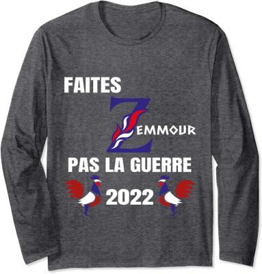 China Factory Supply Breathable OEM France Election Campaign Libyan Presidential T-Shirt for sale