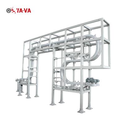 China Heat Resistant Flexible Gripper Chain Bottle Wedge Conveyor, Widely Used Special Design Gripper Side Conveyor for sale