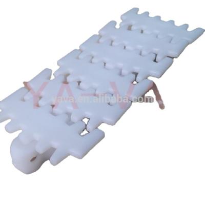 China Flexible Conveyor Soft Drink Parts Slide Laterally Flexible Plastic Chain Drive And Rail Idler Units for sale