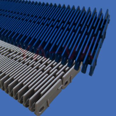 China New Fire Resistant Plastic Conveyor Belt Mesh Flush Grid Belt Slat Modular Conveyor Belt for sale