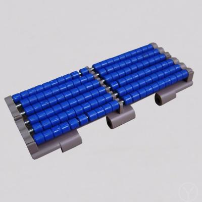 China Food Side Flexing Plastic Roller Chain Conveyor Chain For Food Beverage Transport for sale