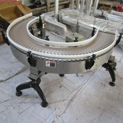 China Fire Resistant Plastic Slat Chain Conveyor U Tower Conveyor for sale