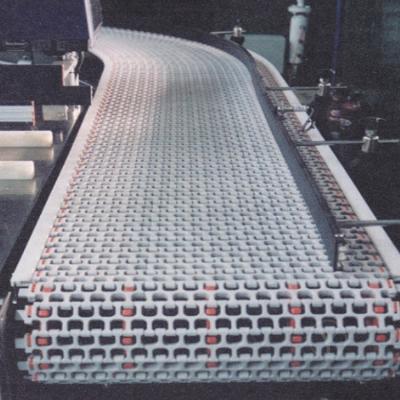 China New Belt Conveyor Heat Resistant Food Grade Plastic Modular Conveyor Flat Belt Conveyor for sale