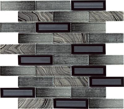 China Parquet Direct Selling Washroom Wall 3D Mirror Glass Mosaic for sale