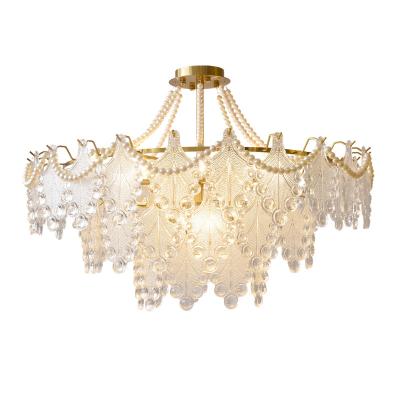 China Modern Customs Lead Crystal Chandelier Lighting Banquet Seating Room Ceiling Lighting for sale