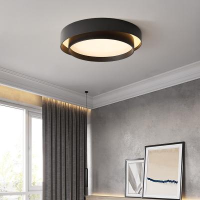 China Modern Style Dimmable Outdoor Bedroom Living Room Surface Mounted Acrylic Material Frame Round LED Ceiling Light for sale