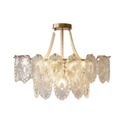 China Low Price Modern Crystal Chandelier Ceiling Luxury Hanging Lights Banquet Hall Ceiling Light for sale