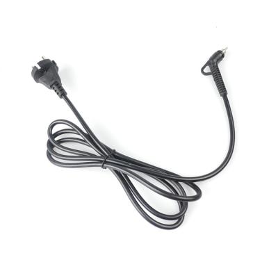 China Appliance European VDE Standard 1.8m Plug 16a Black Home Appliance AC Power Cord For Hair Dryer for sale