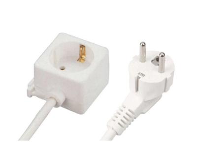 China Home Appliance Europe CE GS AC Power Cable Iron Outlet Outlet Extension Cord for Ironing Board for sale