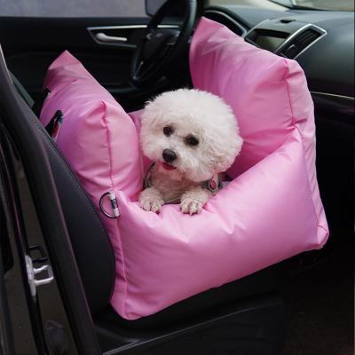 China Stocked High Quality Washable Dog Car Seat Cover Waterproof Safe Travel Adjustable Portable Dog Car Seat Cover for Back Seat for sale