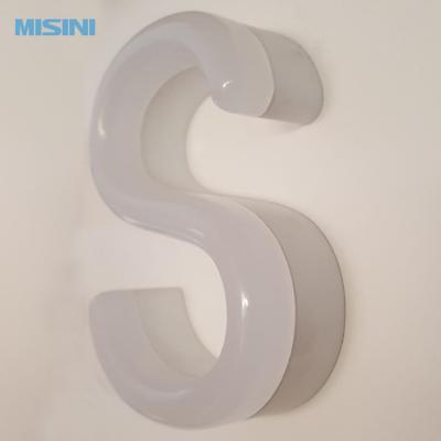 China Custom 3d acrylic luminous letter sign back light custom 3d wall led channel 3d letter sign for sale