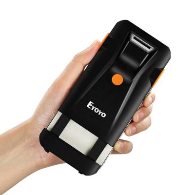 China Eyoyo Mini Blue Tooth 1D Barcode Scanner 3-in-1 BT & 2.4G Wireless & USB Wired A4 Portable Barcode Reader for sale