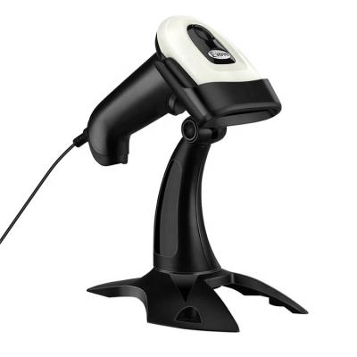 China Manufacturing Eyoyo Wireless and USB Wired Handheld Barcode Reader 2D Barcode Scanner BT and 2.4G with OEM Adjustable Holder EYOYO/Usb, Running 2.4g for sale