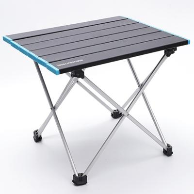 China Folding aluminum alloy manufacturer table top camping table minimalist portable table good stability for outdoor camping for sale