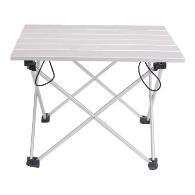 China Aluminum Alloy High Quality Minimalist Outdoor Quick Setup 40cm*34.5cm*29cm Ultralight Table Good Stability Folded Camping Table for sale