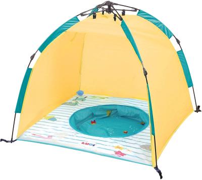 China Pop Beach Baby Extended Type Tent With Swimming Pool And UV Protection Tent for sale