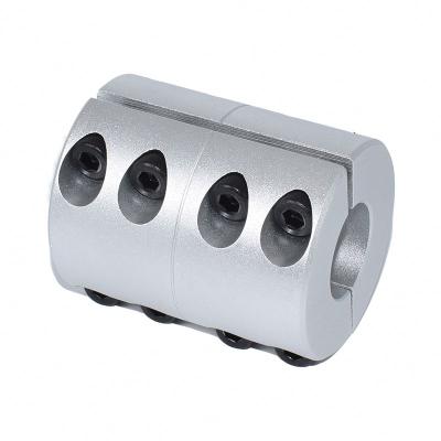 China Factory DNC Aluminum Alloy Shaft Coupling Rigid Clamp Coupling for sale