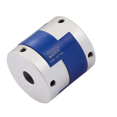 China Factory Flange Type Oldham Flexible Coupling With Polyurethane Spacer For Servo Motor for sale