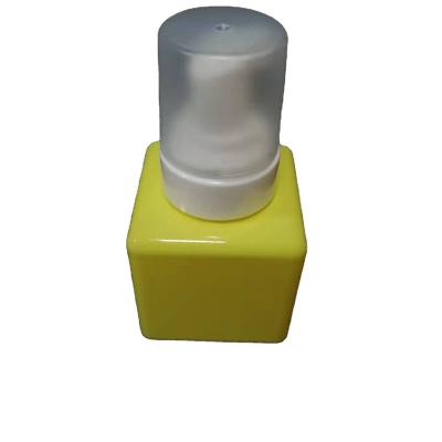 China 250ml PETG Square Plastic Empty Cosmetic Shampoo Foam Soap Pump Dispenser Amber Square Bottle For Lotion Hand Wash Sanitizer for sale