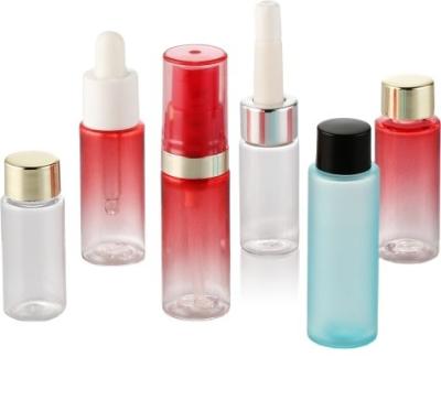 China 20ml 30ml PET Spray Or Lotion Cosmetic Plastic Empty Bottle for sale