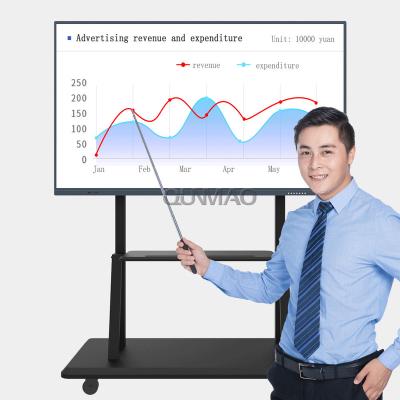 China 10 Point Touch Screen Interactive Whiteboard Classroom 100inch Whiteboard Support LED Black Pen/Finger Touch 100inch for sale