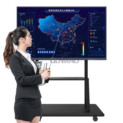 China Course training explains interactive electronic multimedia teaching 85inch all-in-one machine for sale