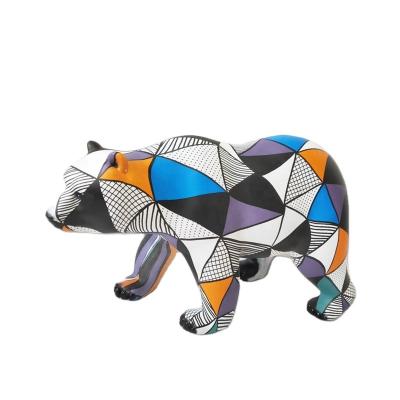 China Custom High Quality Indoor Decoration Resin Bear Animal Statues From Europe for sale