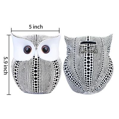 China Creative Resin Owl Statues For Home Europe Living Room Office Bedroom Kitchen Laundry Bar Ornaments Decoration for sale