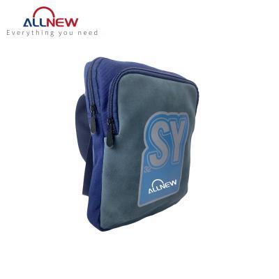 China Wholesale Fashion Small Suede Fabric Daypack Premium Custom Crossbody Cell Phone Crossbody Long - Body Sling Bag For Mens Ladies for sale