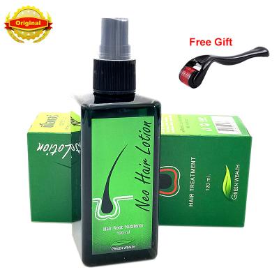 China Thailand Hair Loss Prevention Lotion 120ml Green Wealth Care Hair Growth Oil Scalp Treatment Hair Loss Root Nutrients For Man Woman for sale