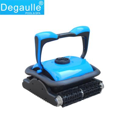 China Portable Intelligent Automatic Swimming Pool Robot Pool Cleaner Pool Bottom And Pool Wall Cleaner For Swimming Pool for sale