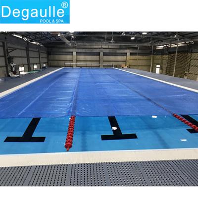 China Easy-Set Retractable Anti-UV Bubble Pool Cover Solar Pool Cover Cover For Heat Loss for sale