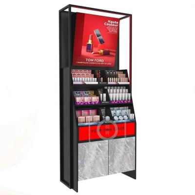 China Lidschatten Köln Parfüm Display Rack Kosmetikregal Beauty Salon Schrank weiß zu verkaufen