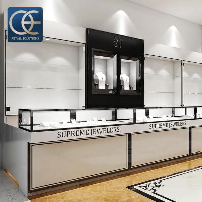 Κίνα Countertop γυαλιού κλειδώματος πολυτέλεια προθηκών γραφείου περιπτώσεων επίδειξης κοσμήματος προς πώληση