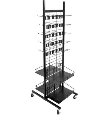 China Speicher-Supermarkt-Ladenbau-rollendes Ausstellung- von Handelswarestand-Kleingestell zu verkaufen