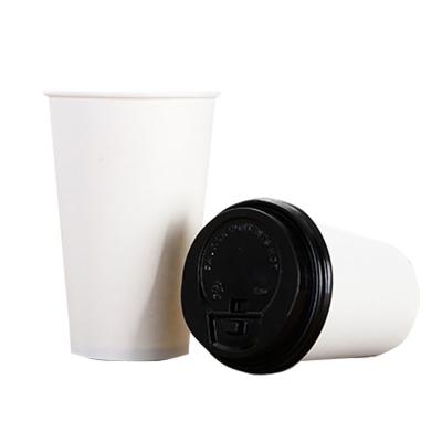 China Pla Disposable Biodegradable Custom Disposable Beverage Use Paper Material Single Wall Paper Cup for sale