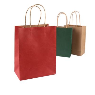 China Custom Unique Commercial Luxury Disposable Color Printing Gift Paper Bags With Your Own Logo for sale