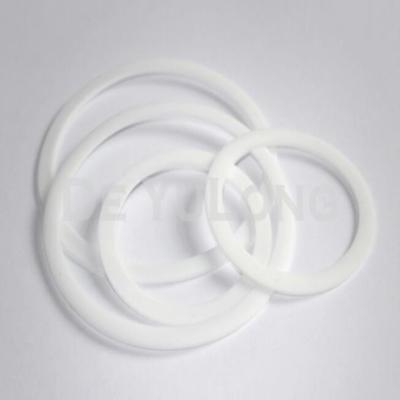 China PTFE Sustain Ring White Color Hydraulic Seal Ring Bright for sale